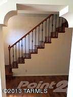 New flooring and staircase railing