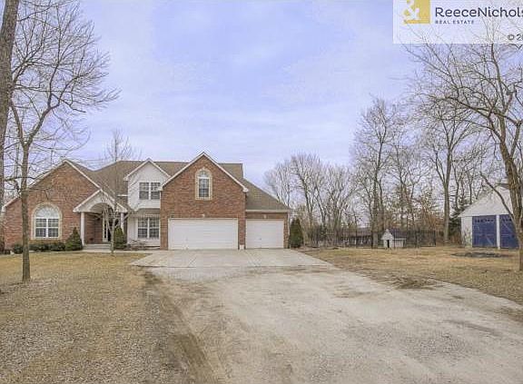 Home sits back from the road offering privacy.  Plenty of parkin