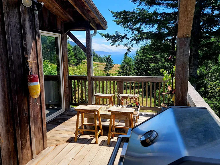 Enjoy Grilling on the Sunset Deck