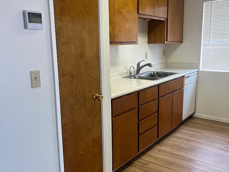 Kitchen and pantry.