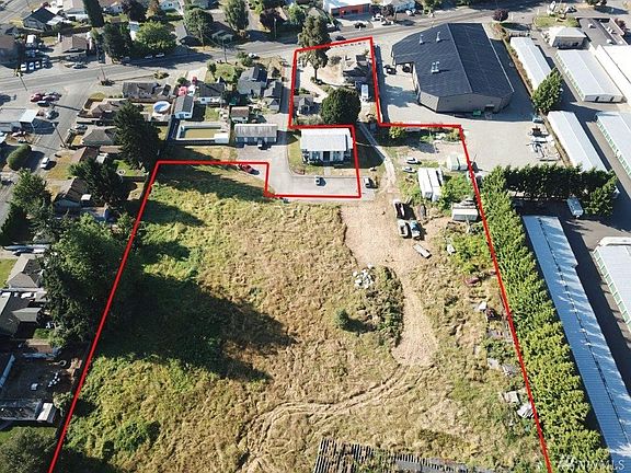 Back of acreage approximately 4 AC 