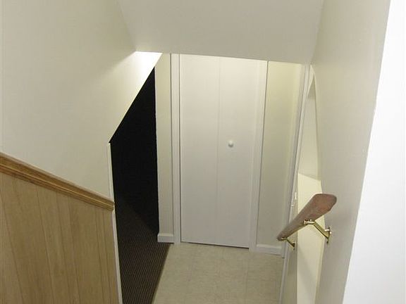 Leading to finished basement