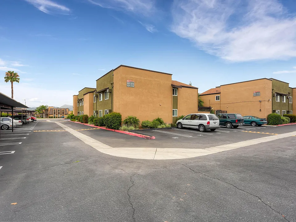 The Residential Parking Lot at Midway Gardens Apartments
