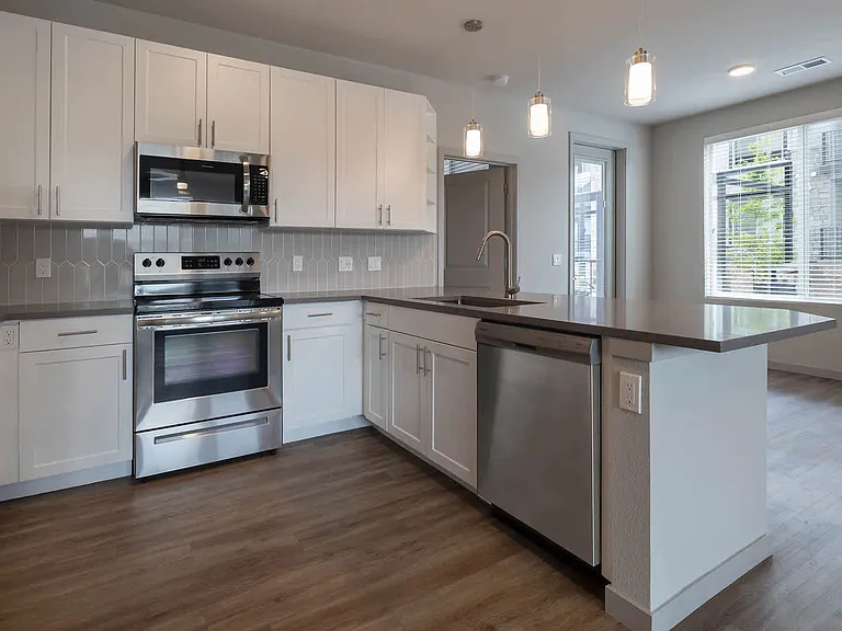 Kitchen with Stainless Steel Appliances