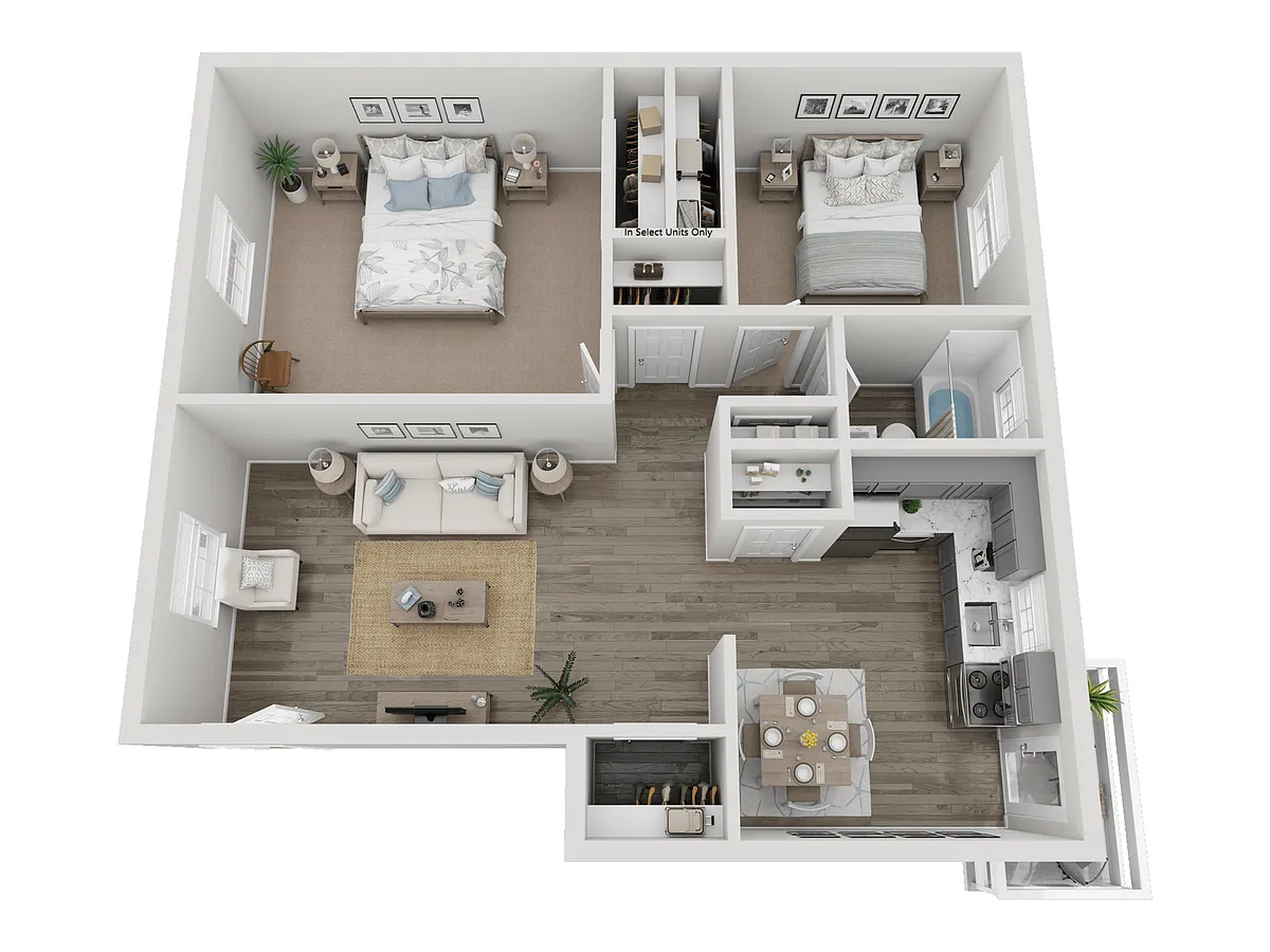 Floor plan B1