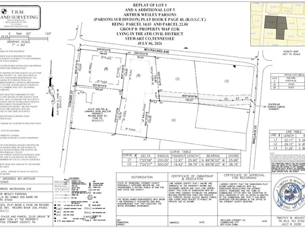 204 Wallace St Lot 1, Cumberland City, TN 37050