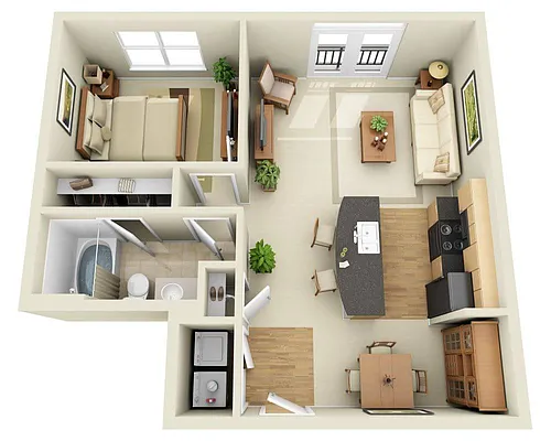 Floor plan Lakeside - Valentia