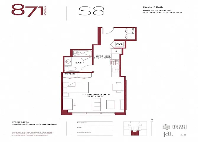 Floor plan S8