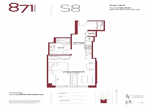 Floor plan S8