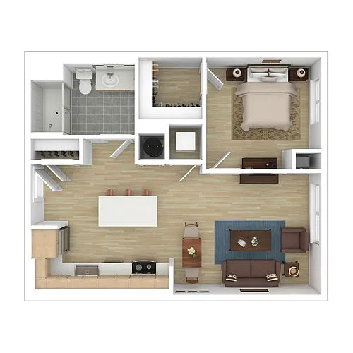 Floor plan B1