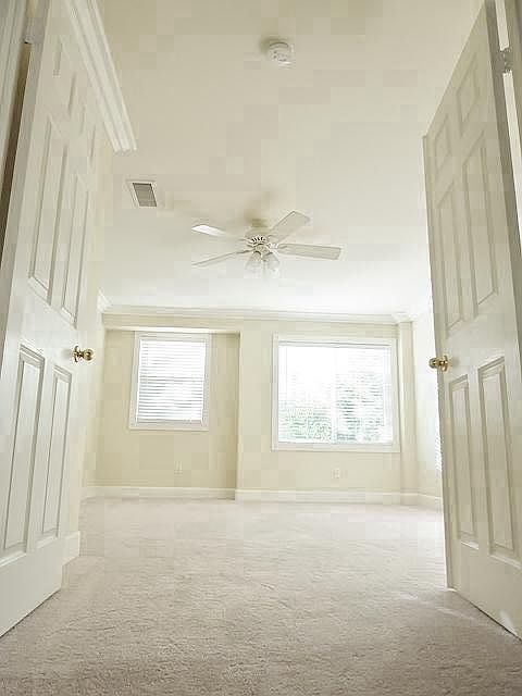 Grand Master Suite With Double Door Entry 