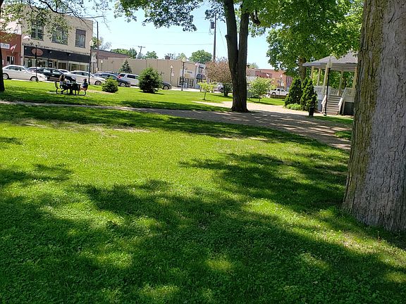 You can see the Chesterton downtown park from the home