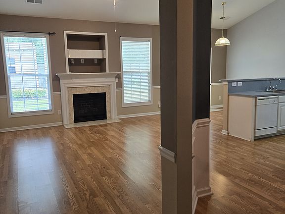 Living room from front door