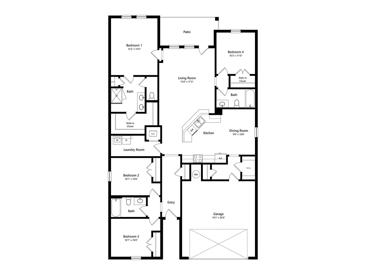 Floor plan Primrose