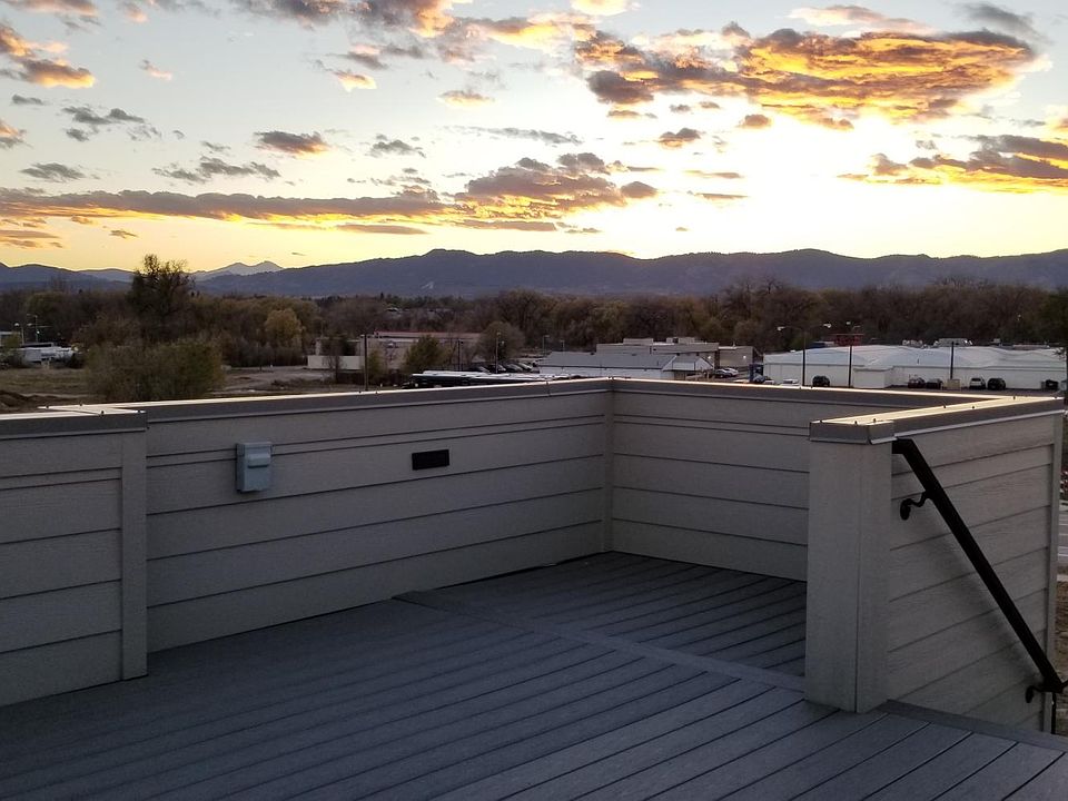 Watch sunsets from the rooftop deck.