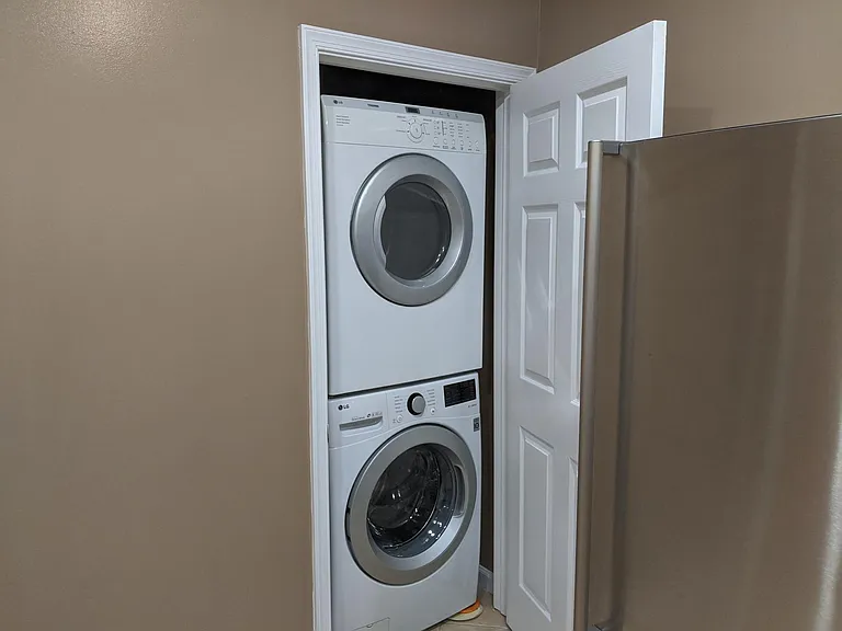 Built in Washer & Dryer