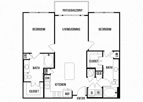 Floor plan B1