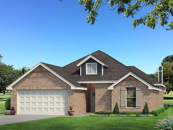 Homes by Taber Teagen Brick Elevation - Navy Blue