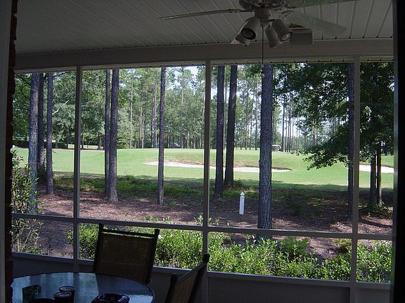 VIEW FROM BACK PORCH