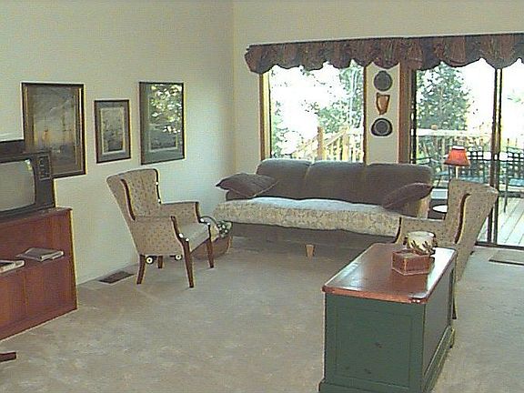 Living Room with Fireplace