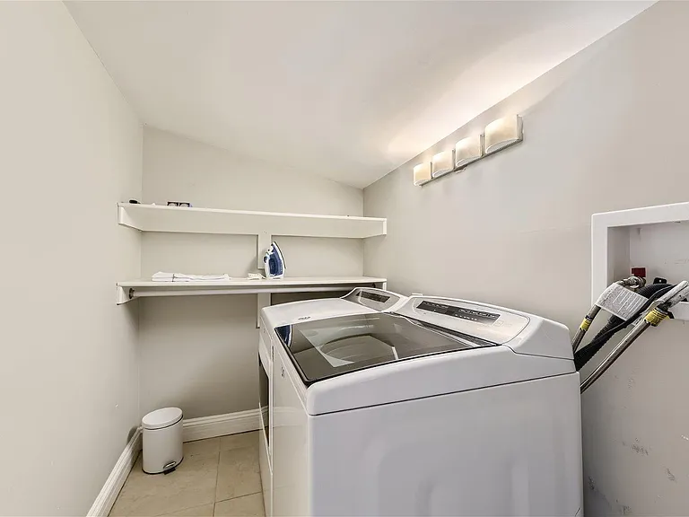 Main floor laundry room