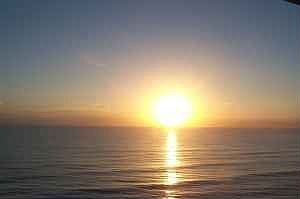 satellite beach sunrise
