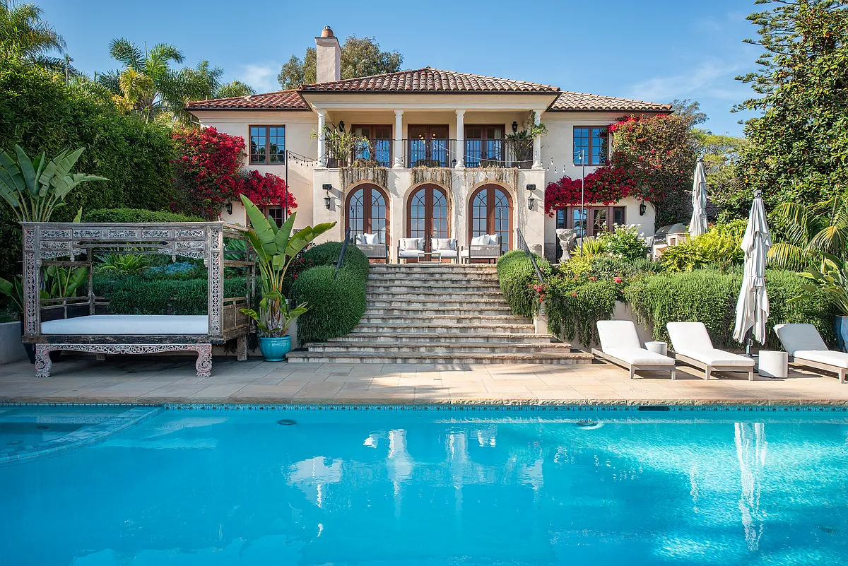 Views of the home from the pool. - 1081 Alston Rd