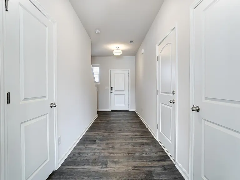Hallway to front door