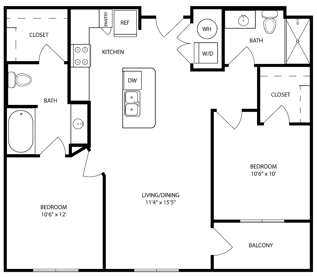 Floor plan McDowell