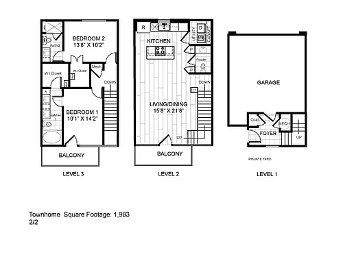 Floor plan B9 Renovated