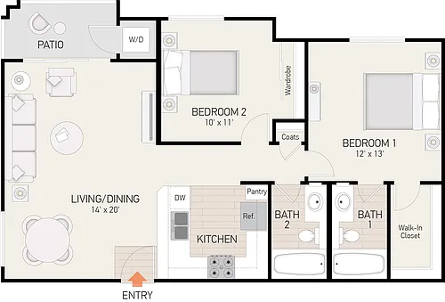 Floor plan Plan G