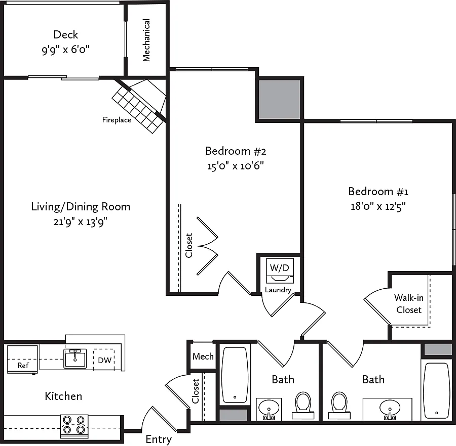 Floor plan B01
