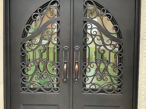 Entrance double door