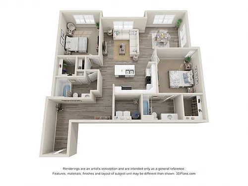 Floor plan D