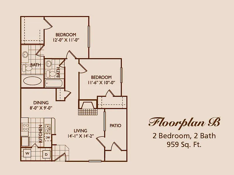 Floor plan B
