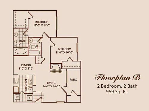 Floor plan B