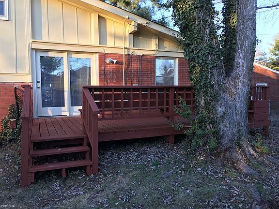 large fenced backyard