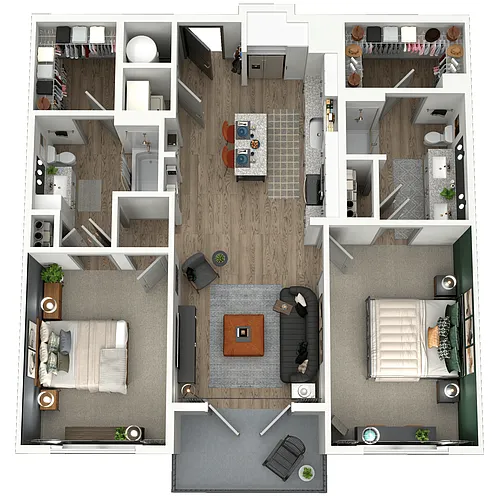 Floor plan B1