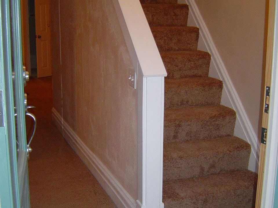 Stairway to upper level