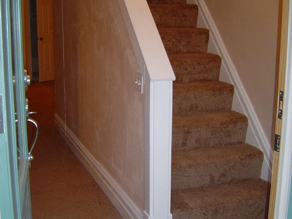 Stairway to upper level