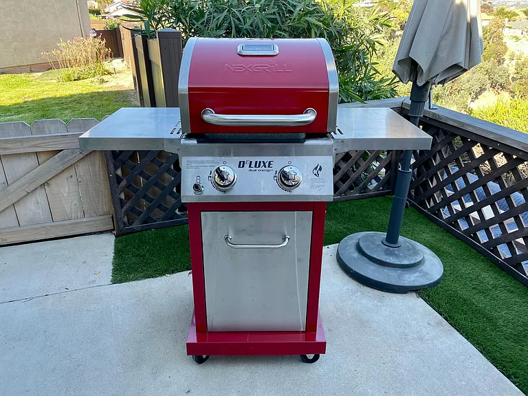 Barbecue with all accessories