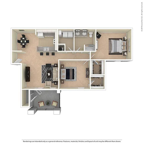 Floor plan The Biltmore