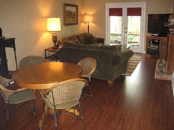 Dining & Den one large, open room