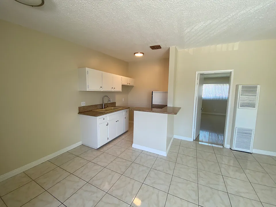 Kitchen and dining area