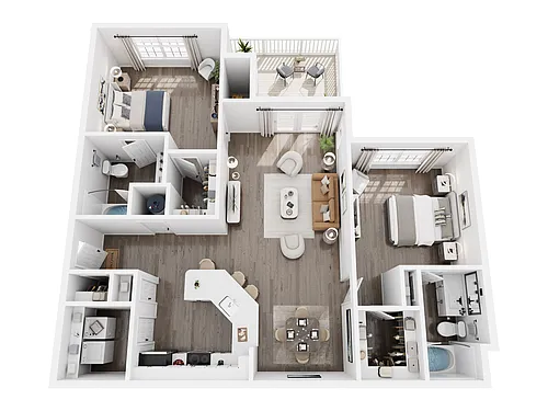 Floor plan Blue Tang