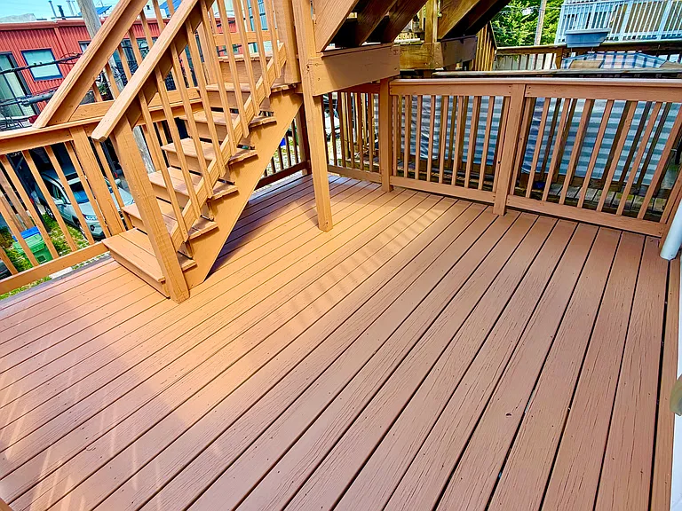 Rear deck