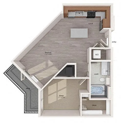Floor plan A01