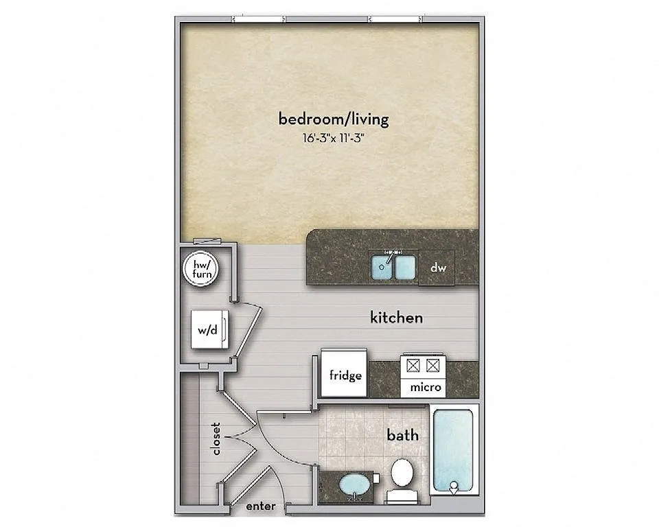 Floor plan Mead