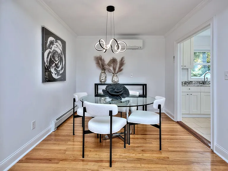 Dining Room is open to the kitchen and living room.