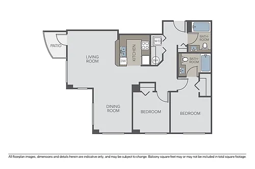 Floor plan Plan 2B